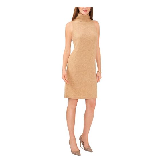 MSK Beige Sleeveless Above The Knee Dress XL - Picture 1 of 4